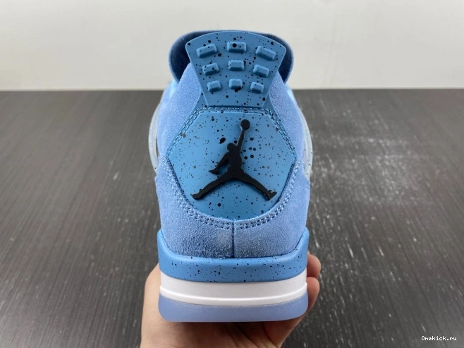 One Kick (PE) Retro UNC HO12MNJDLS247 Jordan 4 0814